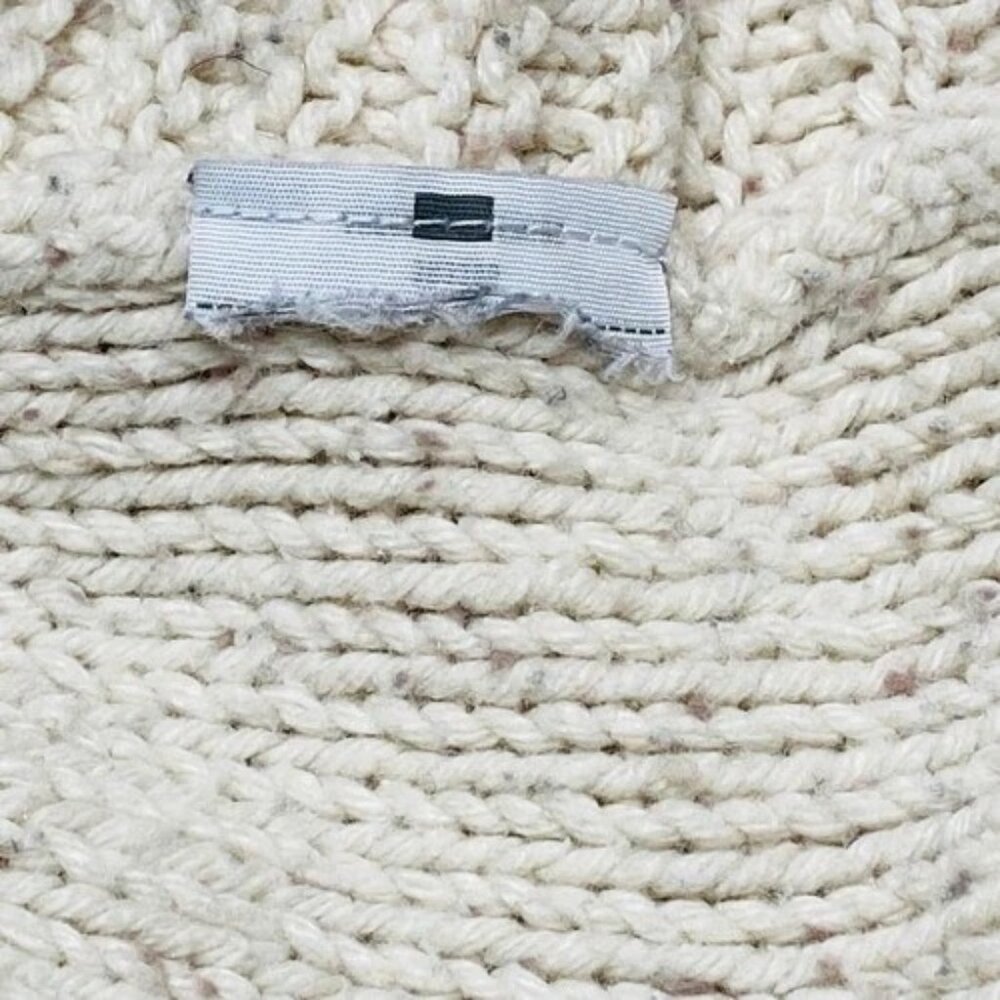 Hollister Knit Sweater Women's Large Oatmeal Heather Comfy Pullover Crewneck GUC - Picture 7 of 9